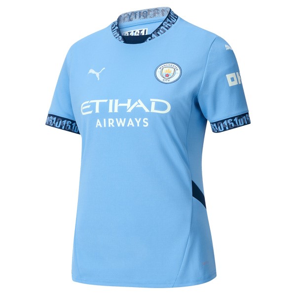 Camiseta Manchester City 1ª Mujer 2024-2025